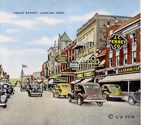 Lyric Theatre - Old Post Card (newer photo)